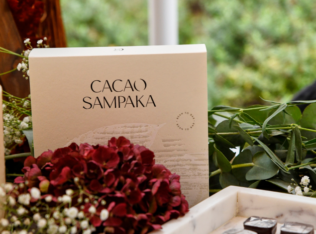 producción de chocolate cacao sampaka